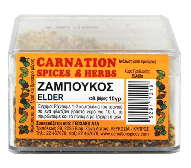 Carnation Spices&Herbs Elder 10Gr
