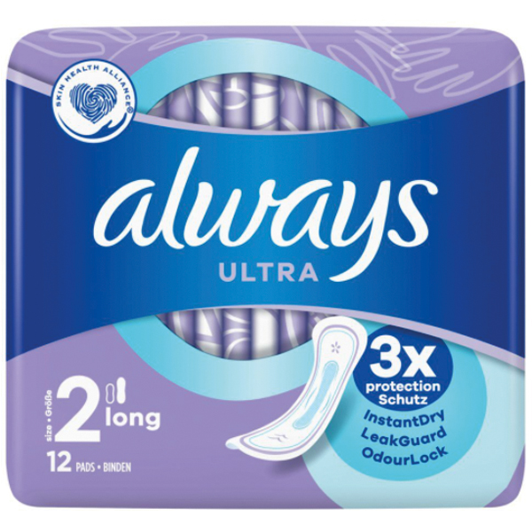 Always Ultra Long 12 Pcs
