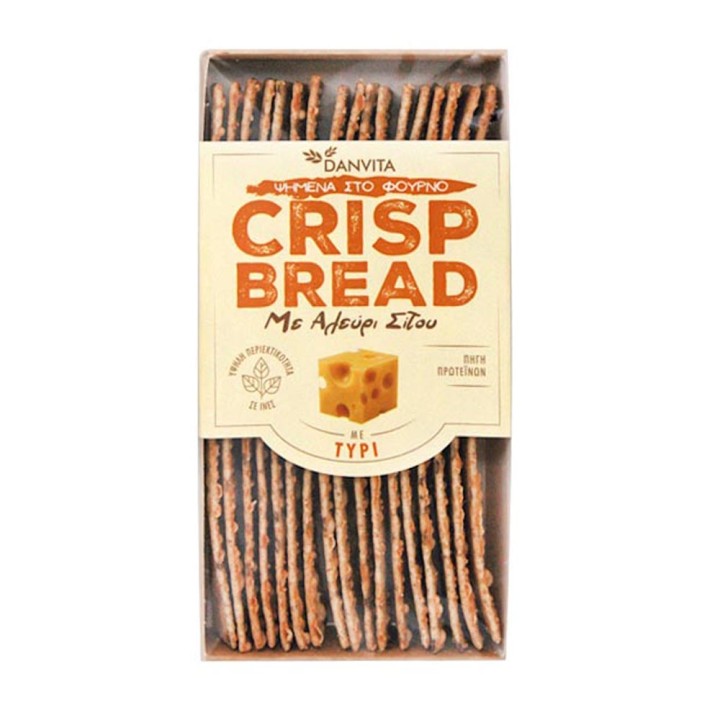 Danvita Grisp Bread With Cheese 130Gr