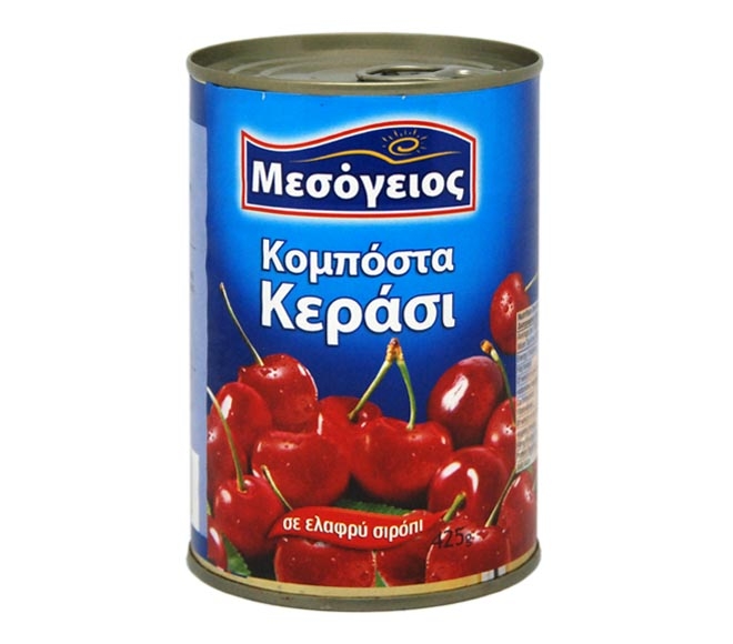 Μεσογειος Κομποστα Κερασι - Compote Cherry In Syrup 425G