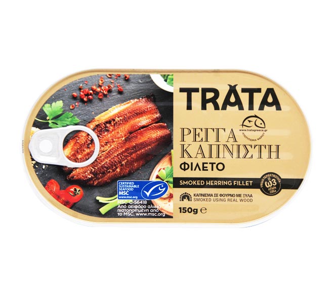 Trata Smoked Herring Fillet 150Gr