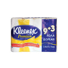 Kleenex Ρολα Τουαλετας - Toilet Paper Rolls 9+3 Δωρεαν
