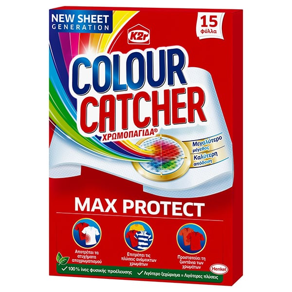 K2R Colour Catcher Max Protect 15Pcs
