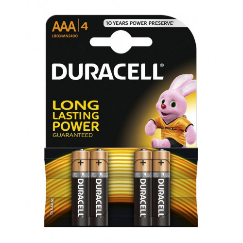 Duracell Aaa Long Lasting Power 4Pcs