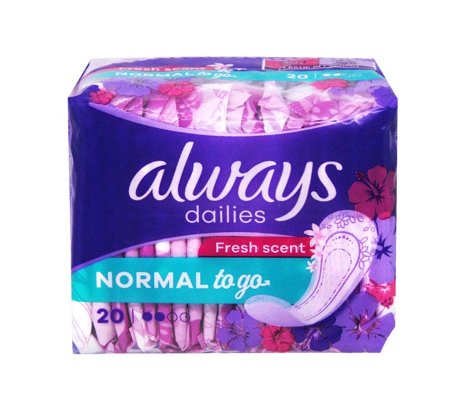 Always Normal Fresh Scent To Go 20Pcs