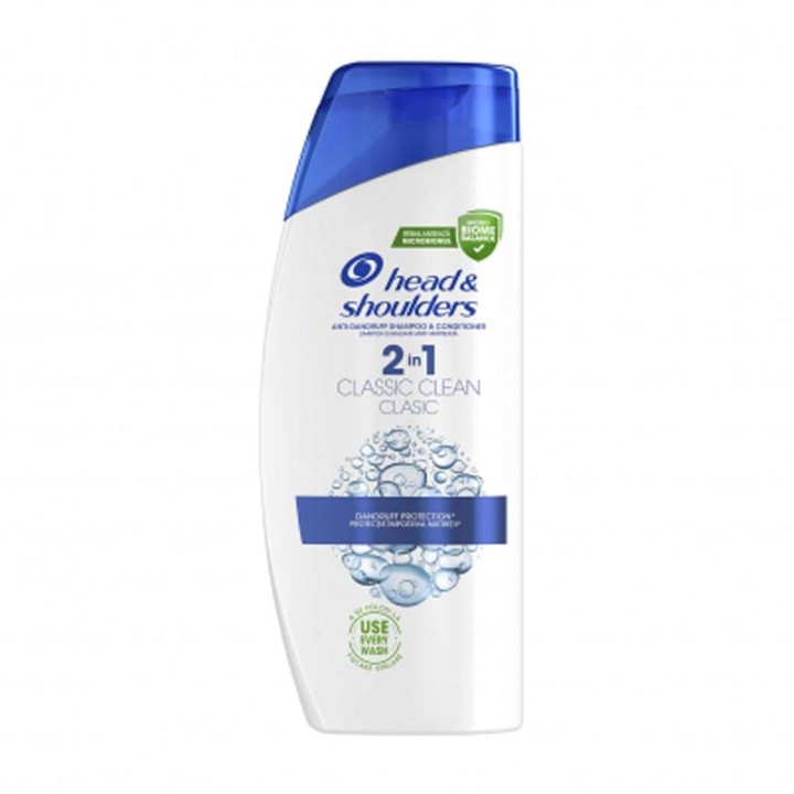 H&S Shampoo 2In1 Classic Clean 330Ml