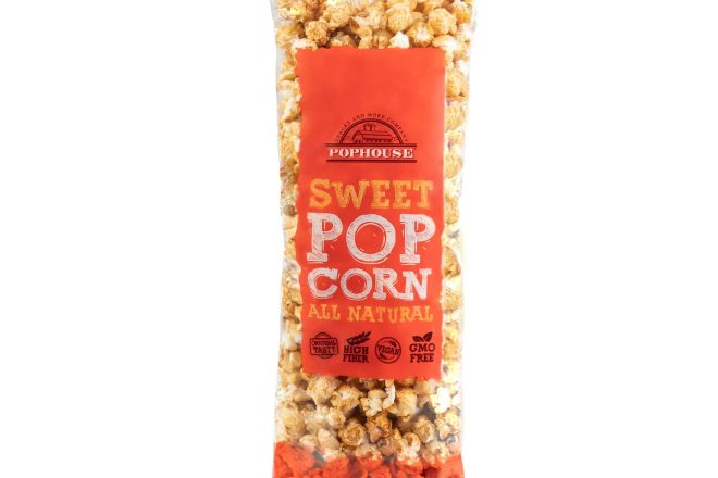 Pophouse Sweet Pop Corn All Natural130Gr