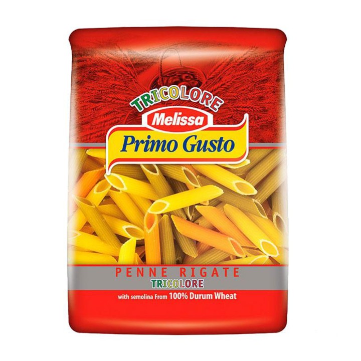 Melissa Penne Rigate Tricolore 500Gr