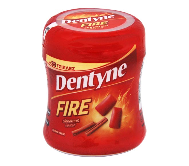 Dentyne Fire Cinnamon Sugar Free Chewing Gum 81.2Gr