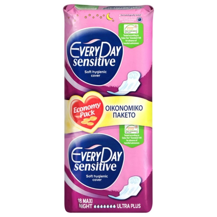 Everyday Sensitive Ultra Plus 18 Pcs