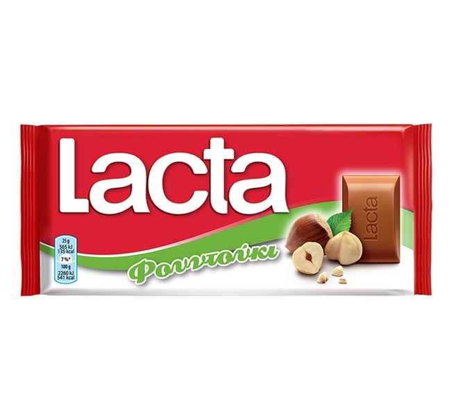 Lacta Hazelnuts 85Gr