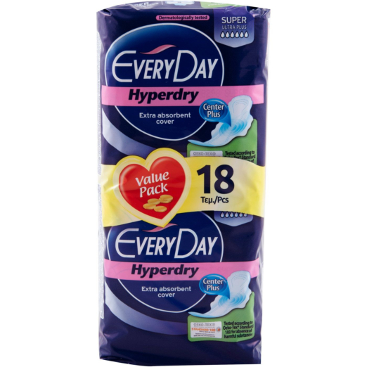 Everyday Hyperdry Normal 18 Pcs