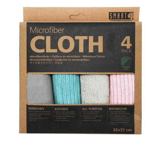 Microfibre Cloth 4Pcs