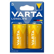 Varta Longlife D Alkaline D 2Pcs