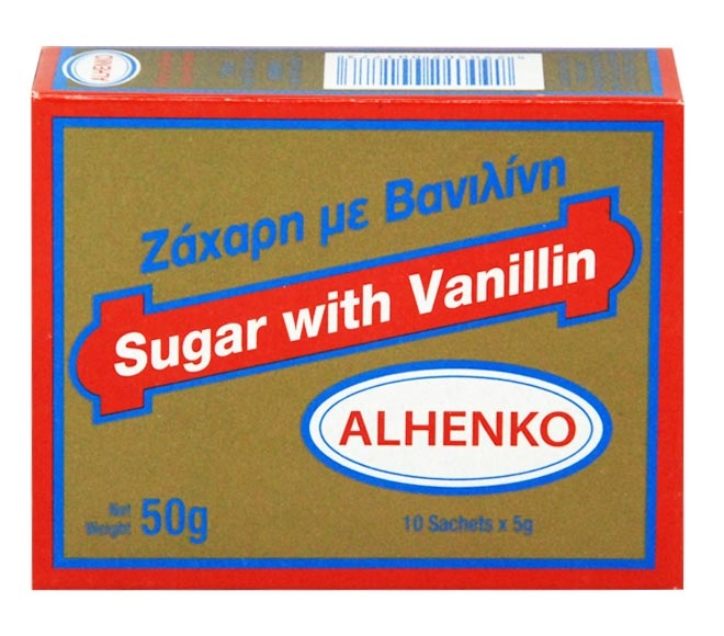 Alhenko Sugar In Vanillin 10X50Gr