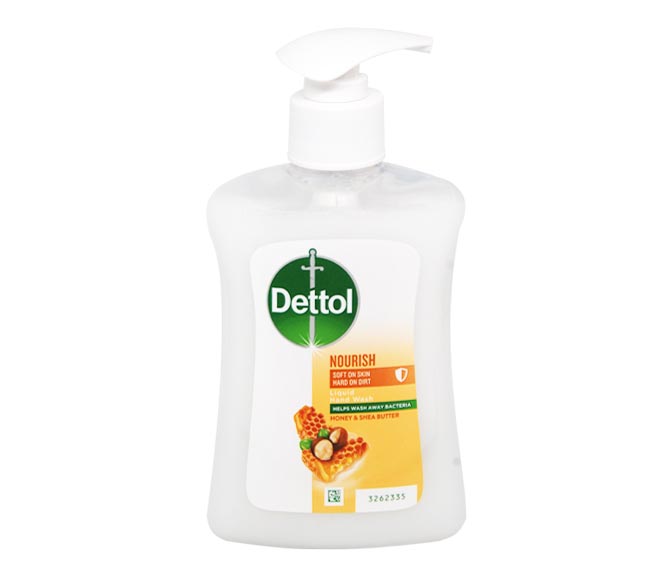 Dettol Hand Wash Honey&Shea Butter 250Ml