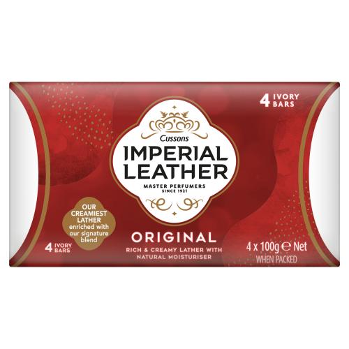 Imperial Leather Soap 4X100G-Original