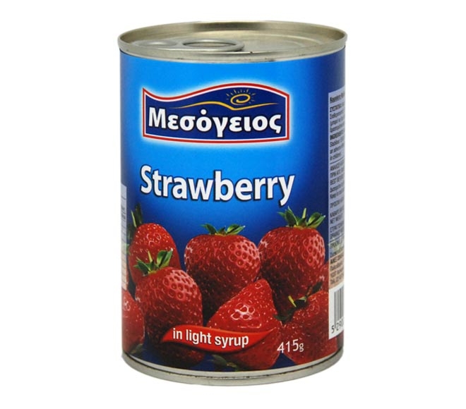 Μεσογειος Κομποστα Φραουλα - Compote Strawberry In Syrup 415Gr