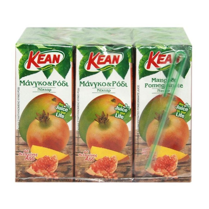 Kean Mango & Pomegranate 9X250Ml