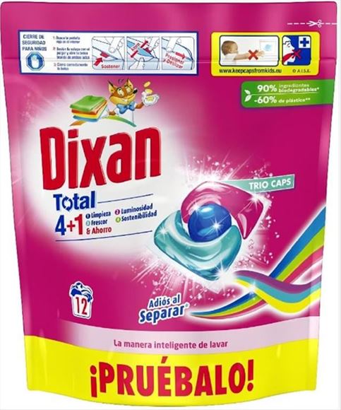 Dixan  Spyros Cleaning Powder Triocaps 12W 144Gr