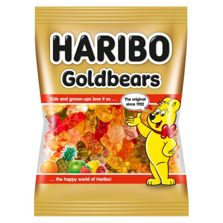 Haribo Gold Gummie Bears 100Gr