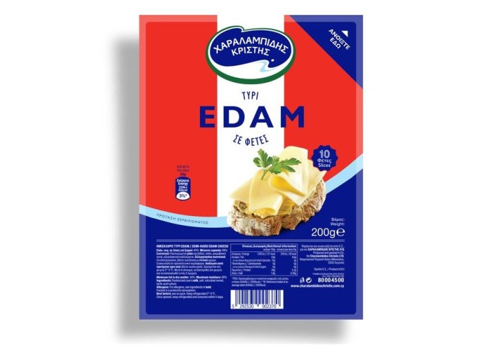 Charalambides Christis Cheese Edam 200Gr