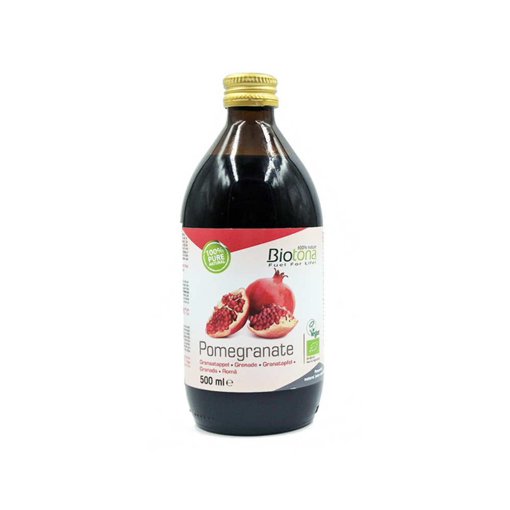 Organic Pomegranate Juice, 500 ml, Biotona