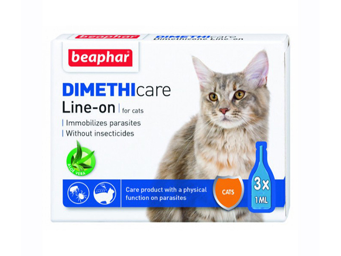 Beaphar Dimethicare Line-On Cat (Spot On)
