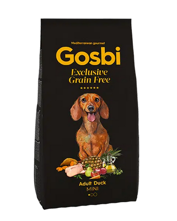 Gosbi Exclusive Grain Free Adult Duck Mini - 2 Kg