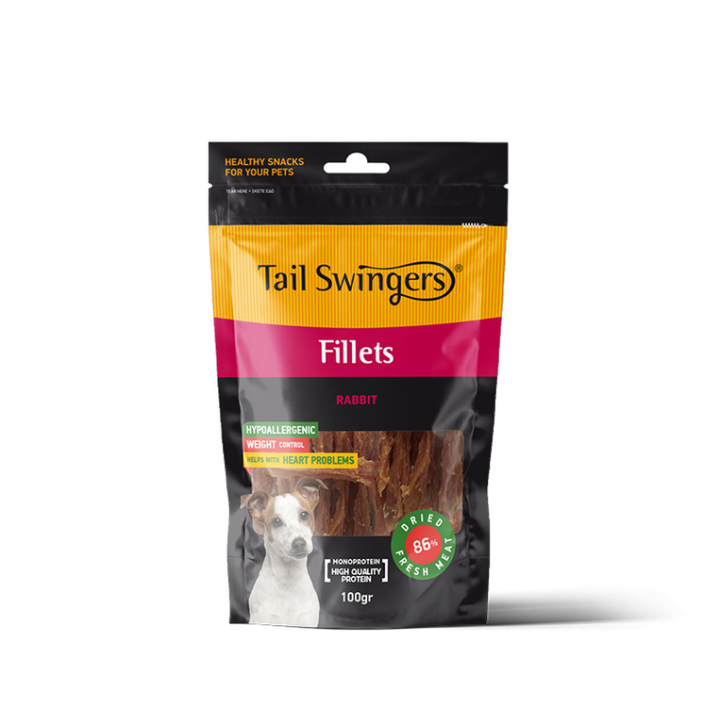 Tail Swingers Fillets Rabbit - 100gr