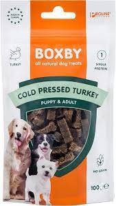 Boxby Cold Pressed Turkey Grain Free Treats - 100gr