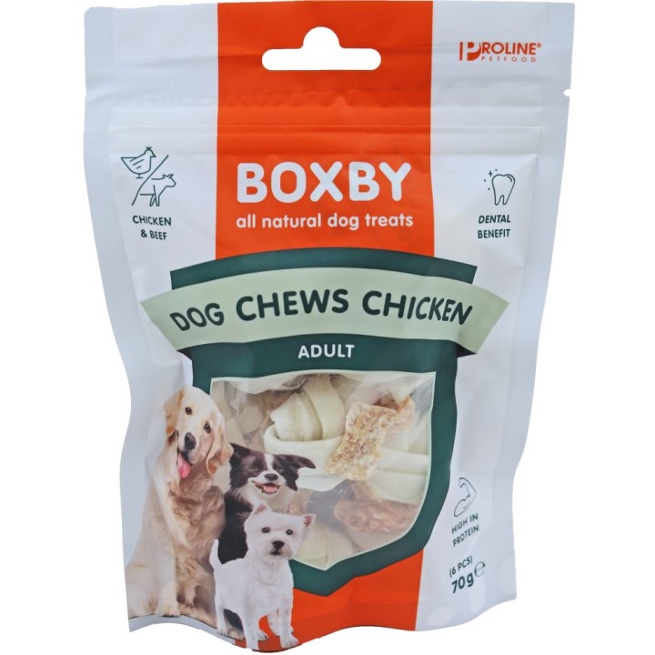 Boxby Dog Chews With Chicken - 100gr