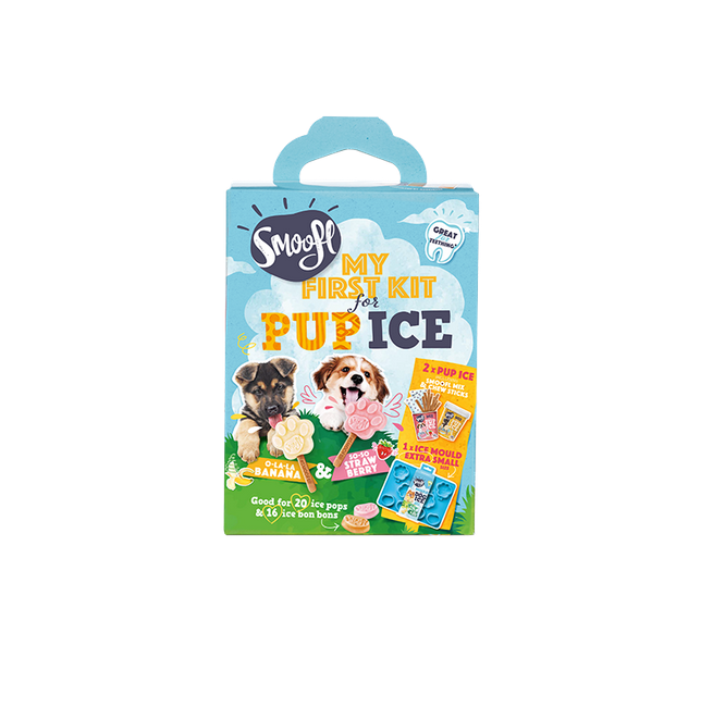 Smoofl Ice Cream Starter Kit For Puppies - 600gr
