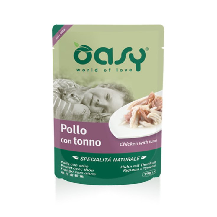 Oasy Chicken With Tuna - 70gr