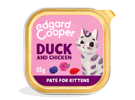 Edgard Cooper Cat Kitten Duck & Chicken - 85gr