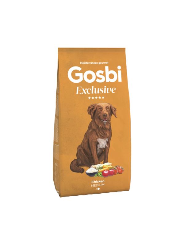 Gosbi Exclusive Chicken Medium - 12 Kg