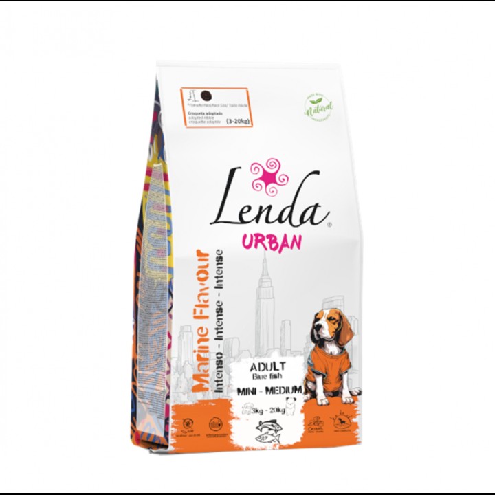 Lenda Urban Dog Marine White Fish Large - 10 Kg
