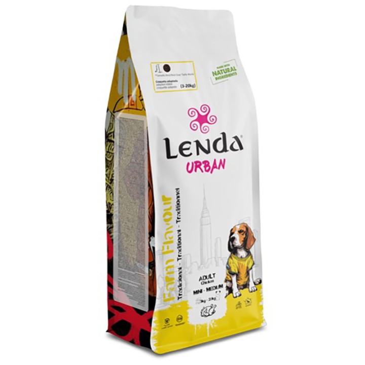 Lenda Urban Medium-Maxi Dog Farm Flavour With Chicken - 2 Kg