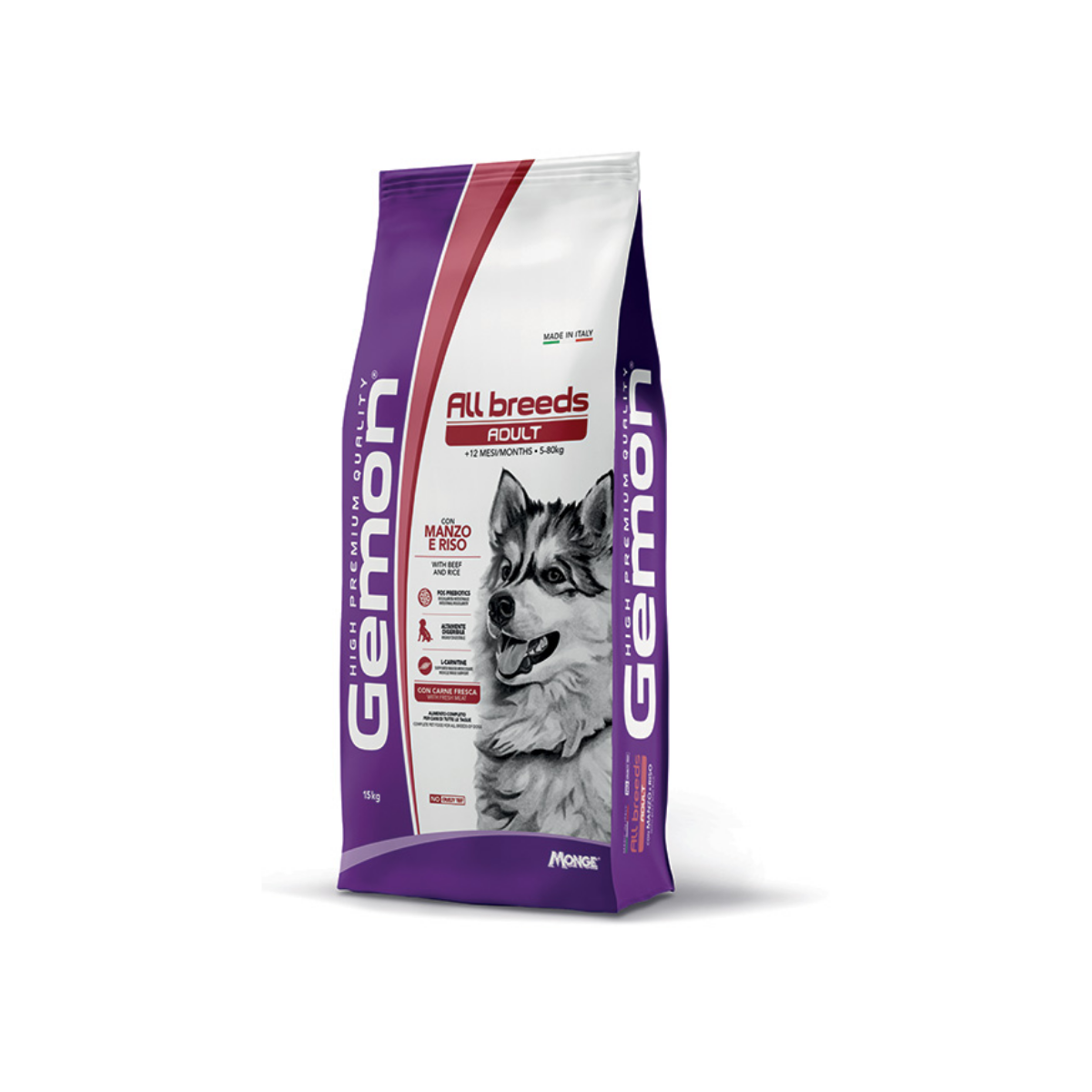 Gemon Dog Food Adult All Breeds Beef - 20 Kg