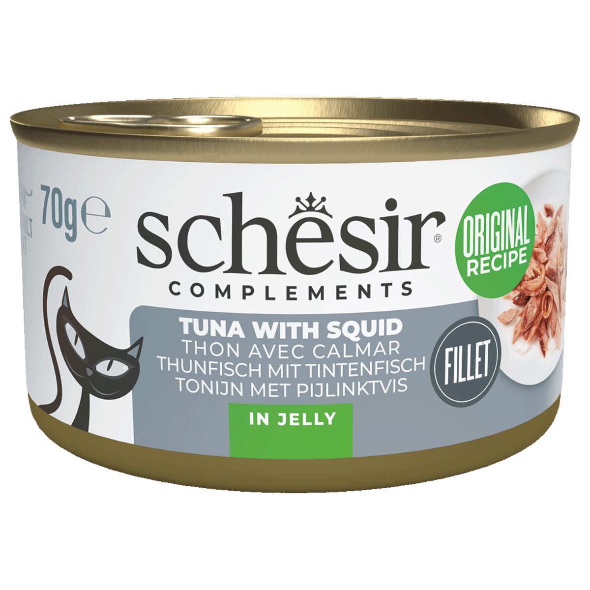 Schesir Tuna With Squids In Jelly - 70gr