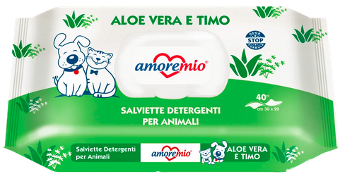 Amoremio Aloe Vera Wipes - 1gr