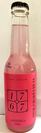 1767 SODA PINK GRAPEFRUITE NO SUGAR 250ML