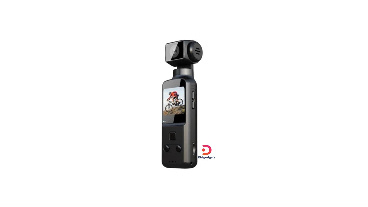 631A#K2®4Κ-1080P-180degree rotation Portable Action Surveillance Camera – Black