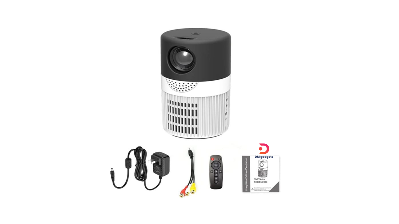 614B#YT400®Portable Mini Projector 1080p – Black