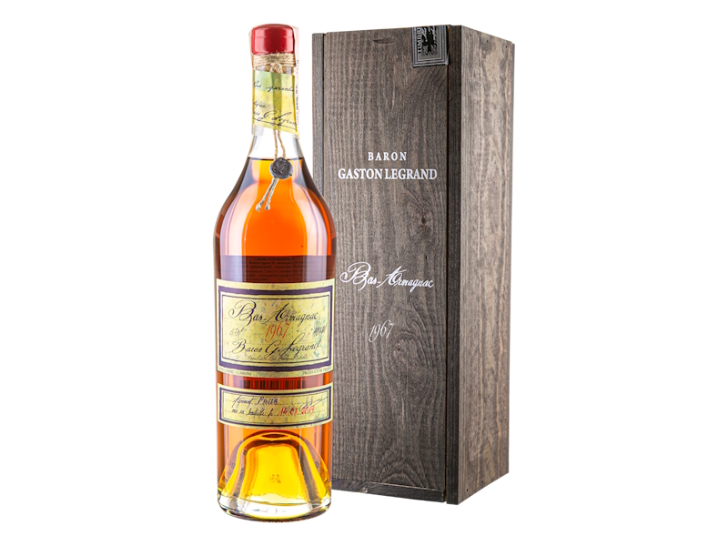 Baron G.Legrand 1967 Bas Armagnac 70cl, France