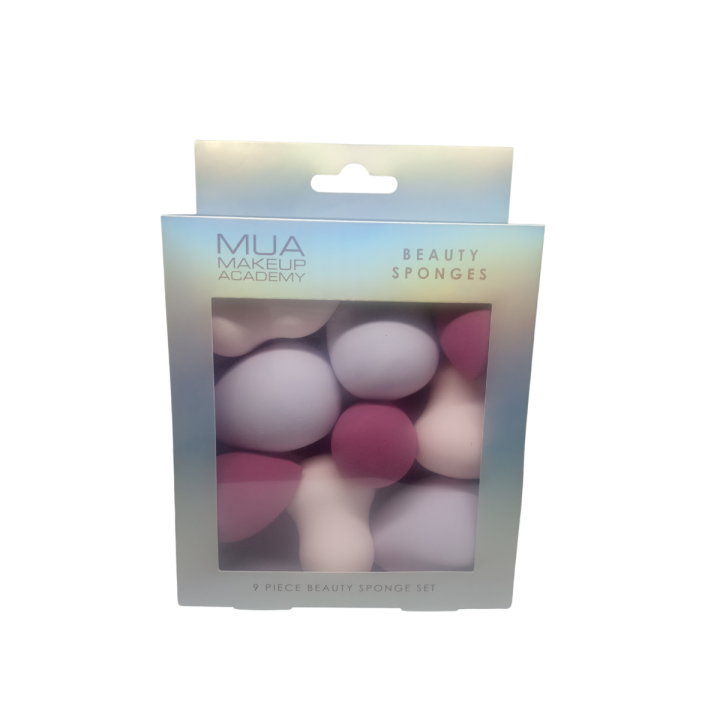 MUA Makeup Sponge Set (9 Pieces)