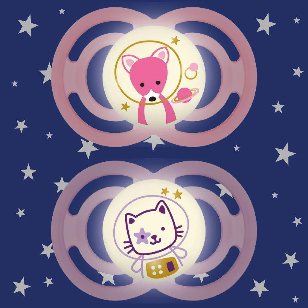 MAM PERFECT NIGHT 6+ DPACK PINK
