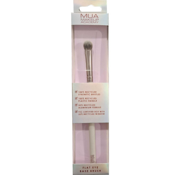 MUA Flat Eye Base Brush with Holo Box