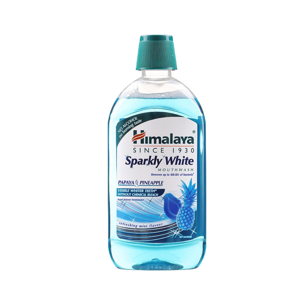 Sparkly White Mouthwash, 450 ml, Himalaya