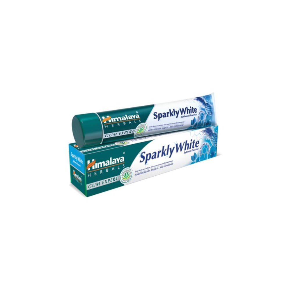 Sparkly White, Herbal Toothpaste, Himalaya, 75 Ml
